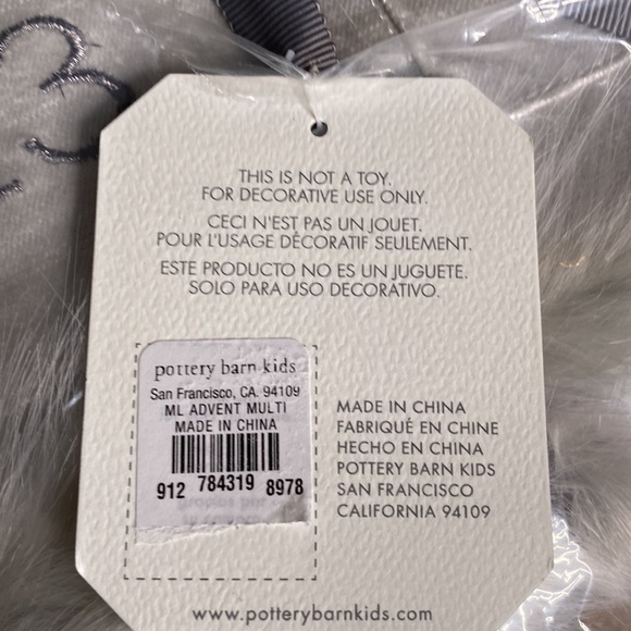 Pottery Barn Kids X Monique Lhuillier Collaboration Faux Fur Advent Calendar - Picture 6 of 15
